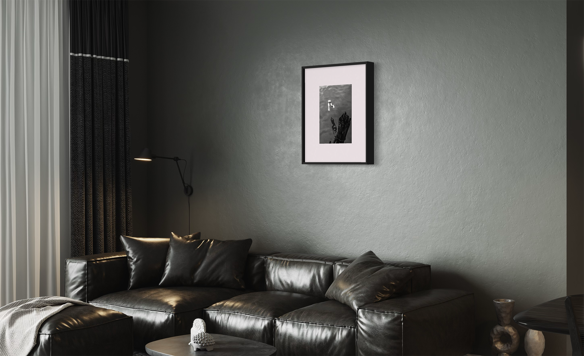 Paul Lukin fine art print interior